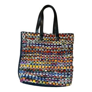 Women's Unbranded Bags Recycled Demin & Cotton Tote/Book Oversized Purse Boho